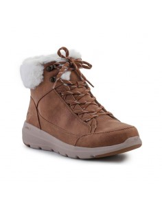 Skechers Γυναικεία Μποτάκια Αστραγάλου με Γούνα Ταμπά 144178-CSNT