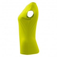 Malfini Γυναικείο Διαφημιστικό T-shirt Κοντομάνικο σε Πράσινο Χρώμα MLI-12262