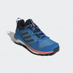 Adidas Terrex Skychaser 2.0 GZ0321 Ανδρικά Ορειβατικά Παπούτσια Αδιάβροχα με Μεμβράνη Gore-Tex Blue Rush / Grey Six / Turbo