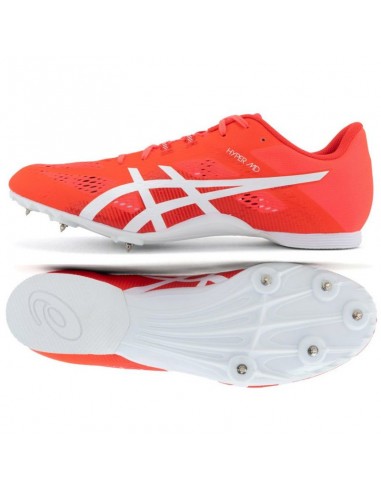 ASICS Hyper MD 8 1093A198-702 Αθλητικά Παπούτσια Spikes Κόκκινα