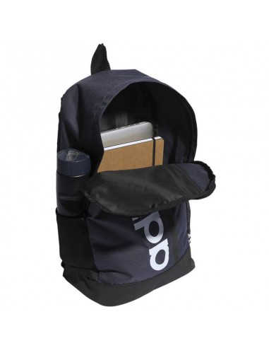 Adidas Essentials Linear Υφασμάτινο Σακίδιο Πλάτης Navy Μπλε 22.5lt HR5343