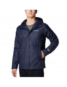 Columbia Watertight II Ανδρικό Χειμωνιάτικο Μπουφάν Αδιάβροχο Navy Μπλε 1533898-464