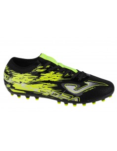 Joma Super Copa 2201 AG SUPW2201AG Χαμηλά Ποδοσφαιρικά Παπούτσια με Τάπες Μαύρα