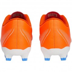 Puma Ultra Play FG/AG 107224-01 Χαμηλά Ποδοσφαιρικά Παπούτσια με Τάπες Ultra Orange / Puma White / Blue Glimmer