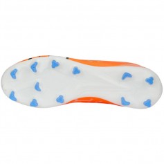 Puma Ultra Play FG/AG 107224-01 Χαμηλά Ποδοσφαιρικά Παπούτσια με Τάπες Ultra Orange / Puma White / Blue Glimmer