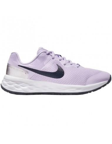 Nike Αθλητικά Παιδικά Παπούτσια Running Revolution 6 Violet Frost / Metallic Silver / Vivid Purple / Thunder Blue DD1096-500