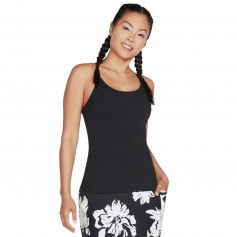 Skechers Go Walk Racerback Shelf Bra Cami W1TT134BLK
