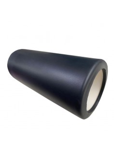 Smooth PVC S825835 Κύλινδρος Μασάζ Μαύρος 33cm