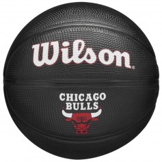 Wilson Team Tribute Mini Μπάλα Μπάσκετ Outdoor WZ4017602XB Chicago Bulls