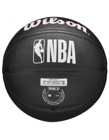Wilson Team Tribute Mini Μπάλα Μπάσκετ Outdoor WZ4017602XB Chicago Bulls