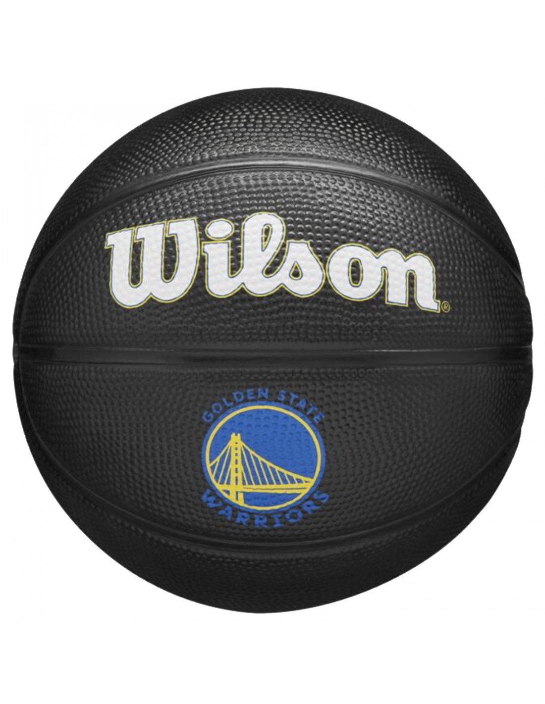 Wilson Team Tribute Mini Μπάλα Μπάσκετ Outdoor WZ4017603XB Golden State Warriors