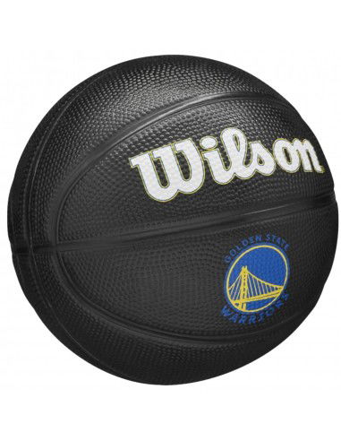 Wilson Team Tribute Mini Μπάλα Μπάσκετ Outdoor WZ4017603XB Golden State Warriors
