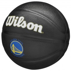 Wilson Team Tribute Mini Μπάλα Μπάσκετ Outdoor WZ4017603XB Golden State Warriors