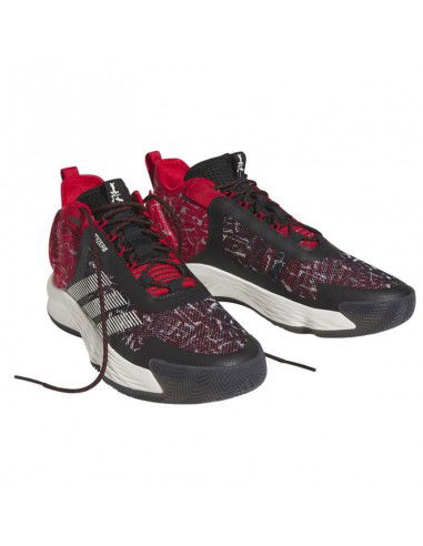 Adidas Adizero Select IF2164 Ψηλά Μπασκετικά Παπούτσια Core Black / Better Scarlet / Off White