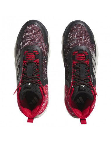 Adidas Adizero Select IF2164 Ψηλά Μπασκετικά Παπούτσια Core Black / Better Scarlet / Off White