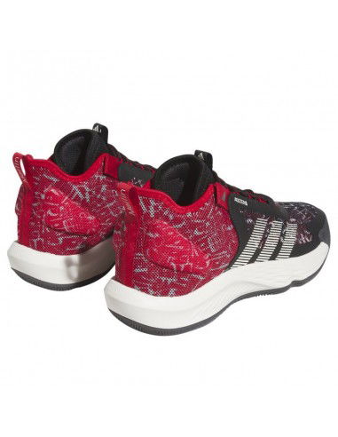 Adidas Adizero Select IF2164 Ψηλά Μπασκετικά Παπούτσια Core Black / Better Scarlet / Off White