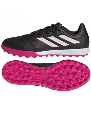 Adidas Copa Pure.3 TF GY9054 Χαμηλά Ποδοσφαιρικά Παπούτσια με Σχάρα Core Black / Zero Metalic / Team Shock Pink 2