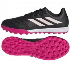 Adidas Copa Pure.3 TF GY9054 Χαμηλά Ποδοσφαιρικά Παπούτσια με Σχάρα Core Black / Zero Metalic / Team Shock Pink 2