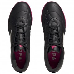 Adidas Copa Pure.3 TF GY9054 Χαμηλά Ποδοσφαιρικά Παπούτσια με Σχάρα Core Black / Zero Metalic / Team Shock Pink 2