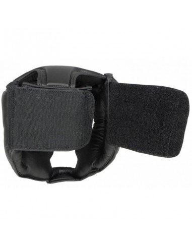 Sport Masters KSS4BP 0230-01M Κάσκα Πυγμαχίας Ενηλίκων Κλείστού Τύπου από Συνθετικό Δέρμα Μαύρη