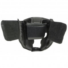 Sport Masters KSS4BP 0230-01M Κάσκα Πυγμαχίας Ενηλίκων Κλείστού Τύπου από Συνθετικό Δέρμα Μαύρη