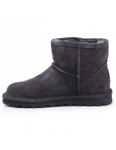 Bearpaw Alyssa Δερμάτινα Γυναικεία Μποτάκια Γκρι 2130W-030