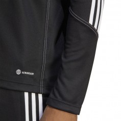 Adidas Tiro 23 Club Ανδρική Μπλούζα με Φερμουάρ Μακρυμάνικη Μαύρη HS3617
