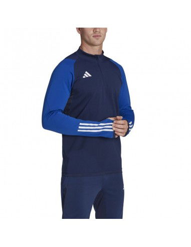 Adidas Sweatshirt Tiro 23 Competition Ανδρική Μπλούζα Μακρυμάνικη Μπλε HK7645