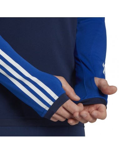 Adidas Sweatshirt Tiro 23 Competition Ανδρική Μπλούζα Μακρυμάνικη Μπλε HK7645