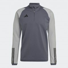 Adidas Sweatshirt Tiro 23 Competition Ανδρική Μπλούζα Μακρυμάνικη με Φερμουάρ HU1316