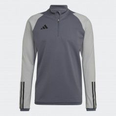 Adidas Sweatshirt Tiro 23 Competition Ανδρική Μπλούζα Μακρυμάνικη με Φερμουάρ HU1316