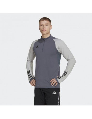 Adidas Sweatshirt Tiro 23 Competition Ανδρική Μπλούζα Μακρυμάνικη με Φερμουάρ HU1316