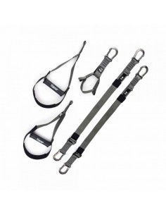 Tiguar Alfa Pro TI-ALPRO Ελαστικός Ιμάντας Γυμναστικής Μαύρος 2