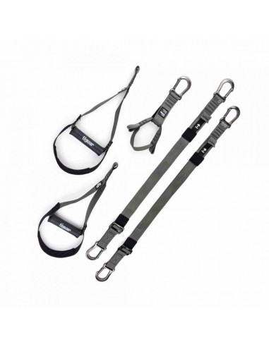 Tiguar Alfa Pro TI-ALPRO Ελαστικός Ιμάντας Γυμναστικής Μαύρος