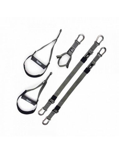 Tiguar Alfa Pro TI-ALPRO Ελαστικός Ιμάντας Γυμναστικής Μαύρος