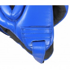 Sport Masters KTOP1 0217-02M Κάσκα Πυγμαχίας Ενηλίκων Aνοιχτού Τύπου Δερμάτινη Μαύρη