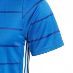 Adidas Campeon 21 Ανδρικό T-shirt Μπλε με Ρίγες FT6762