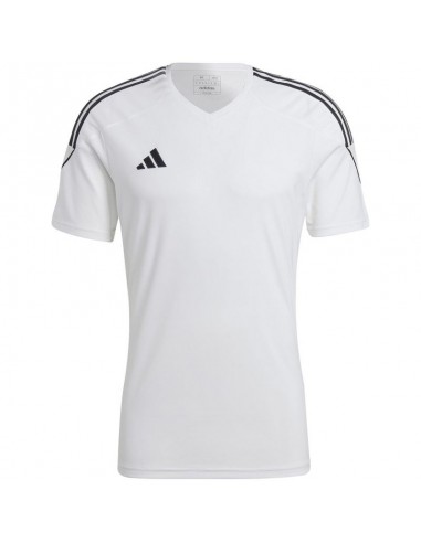Adidas Tiro 23 League Αθλητικό Ανδρικό T-shirt Λευκό με Λογότυπο HR4610