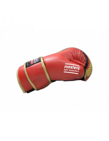 Sport Masters Open 01559-02M Γάντια Πυγμαχίας για Αγώνα Κόκκινα