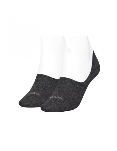 Calvin Klein Γυναικείες Κάλτσες Γκρι 2Pack 701218771-003