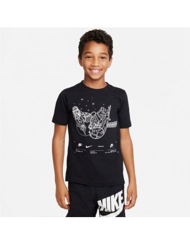 Nike Παιδικό T-shirt Μαύρο DX9511-010