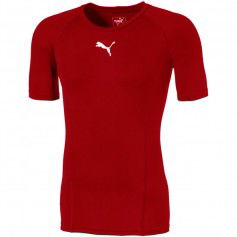 Puma Ανδρικό T-shirt Μαύρο με Λογότυπο 655918-03