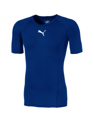 Puma Ανδρικό T-shirt Μαύρο με Λογότυπο 655918-03