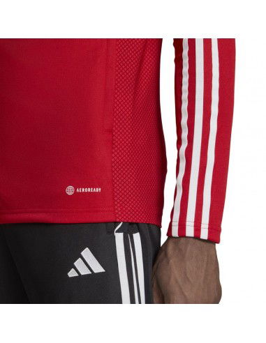 Adidas Tiro 23 League Ανδρική Ζακέτα με Φερμουάρ Κόκκινη HS3502