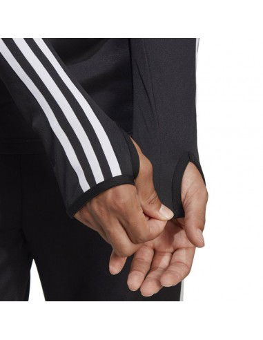 Adidas Tiro 23 Ανδρική Μπλούζα Ζιβάγκο Μακρυμάνικη Μαύρη HS3573