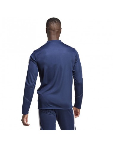 Adidas Tiro 23 Ανδρική Μπλούζα με Φερμουάρ Μακρυμάνικη Navy Μπλε HZ0174