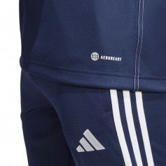 Adidas Tiro 23 Ανδρική Μπλούζα με Φερμουάρ Μακρυμάνικη Navy Μπλε HZ0174