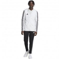 Adidas Tiro 23 League Ανδρική Ζακέτα με Φερμουάρ Λευκή HS3501