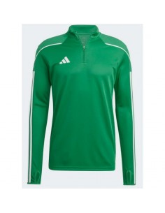 Adidas Tiro 23 League Ανδρική Μπλούζα με Φερμουάρ Μακρυμάνικη Πράσινη IC7879