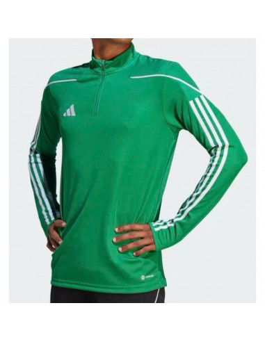 Adidas Tiro 23 League Ανδρική Μπλούζα με Φερμουάρ Μακρυμάνικη Πράσινη IC7879